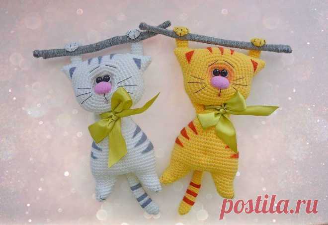 Забавные котики амигуруми крючком | Hi Amigurumi
