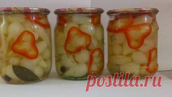 Стерилизованный маринованный мелкий лук рецепт с фото - 1000.menu