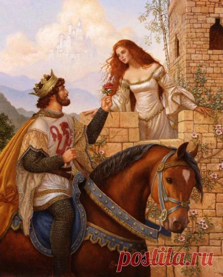 О, принц.(стихи с юмором) Живопись разных художников.