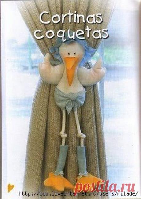 Украшение на шторы .Идейки.