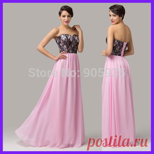dress designs for ladies Picture - More Detailed Picture about Free Shipping! Black and Pink Chiffon + Lace + Satin + Pongee Floor Length Long Evening Celebrity Dress Charming CL6142 Picture in Evening Dresses from Designers Banquet | Aliexpress.com | Alibaba Group