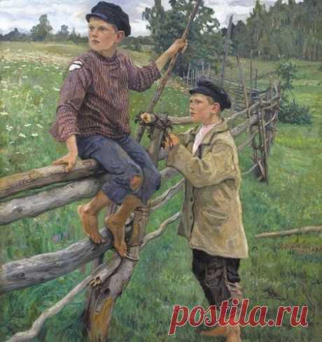 Что умел мальчик, живущий в селе век назад