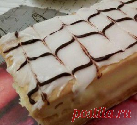 Миль фей с заварным кремом | vkusnyymir