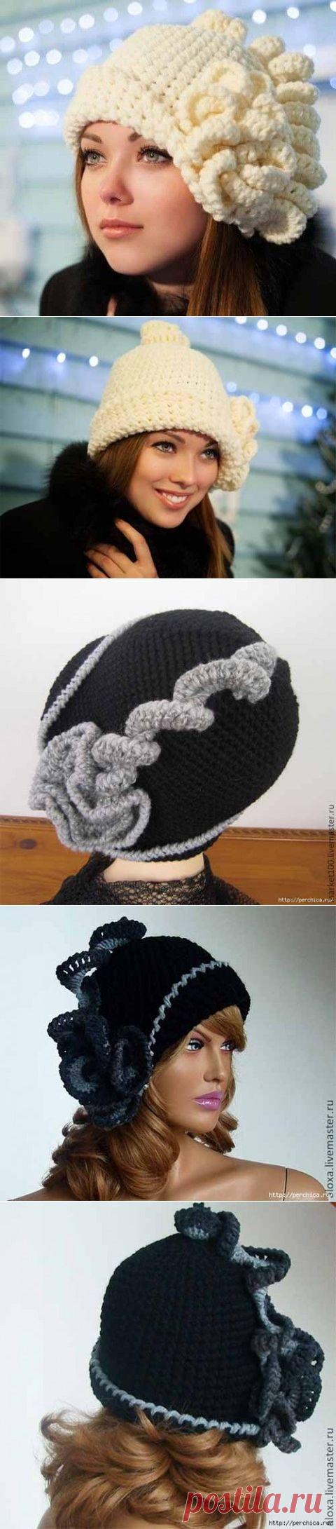 Шапочка "Парижанка"