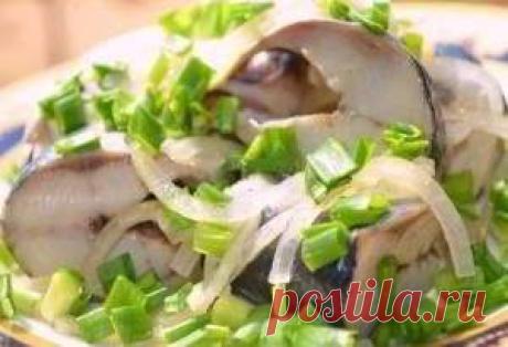 Селедка, маринованная в яблочном уксусе