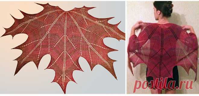 Make Maple Leaf Shawl
