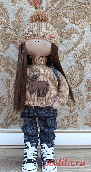 Шьем модную куклу
#игрушки #куклы