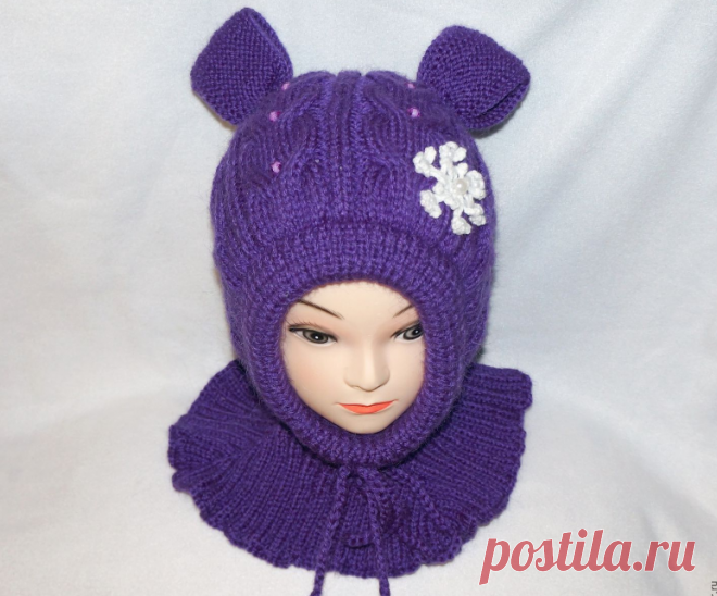 Вязание шапочки для девочек спицами и крючком с описанием: вязаные летние, осенние, зимние шапки для девочек и новорожденных с фото и схемами | QuLady