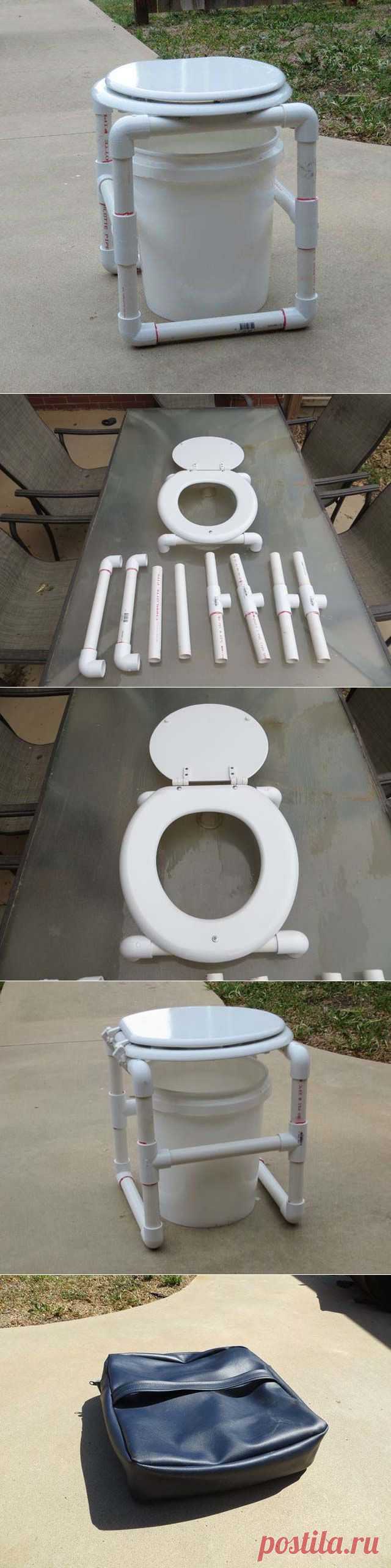 Как сделать дачный стульчак (горшок) меньше чем за $10.00