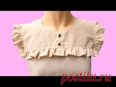 (32) Впечатляюще ПРОЩЕ / теперь вы можете сшить этот красивый дизайн как новичок - YouTube