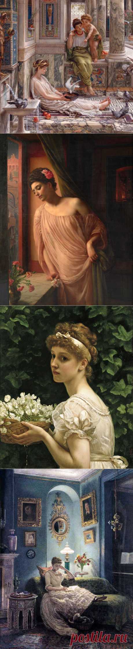 Античное,ОбразноВикторианское,Аллегория | Edward John Poynter.