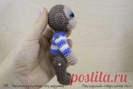 Нитяное крепление лап игрушек | woolennose.ru