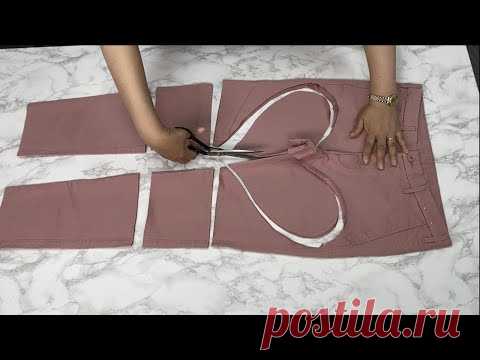 [DIY] Пятнистые брюки превращаются в роскошь 2 | Будьте готовы удивиться и увидеть.