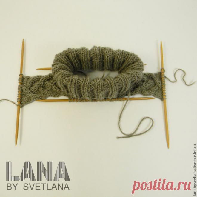 Вяжем бесшовный свитер с рукавом-погоном. Очень подробный мастер-класс