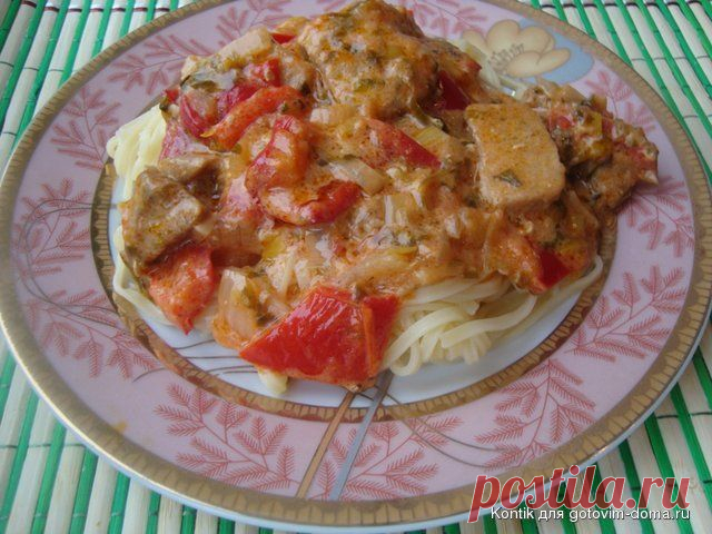 Паприкаш из свинины | Четыре вкуса