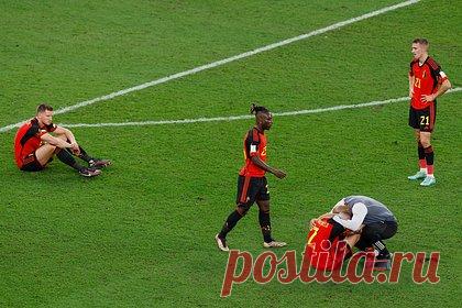 Сборная Бельгии впервые за 24 года пропустит плей-офф чемпионата мира. Сборная Бельгии по футболу не вышла в 1/8 чемпионата мира 2022 года в Катаре. Бельгийцы пропустят плей-офф впервые с 1998 года. В матче третьего тура ЧМ команда сыграла вничью 0:0 со сборной Хорватии. Таким образом, Бельгия набрала четыре очка и заняла третье место в группе F, уступив хорватам и марокканцам.