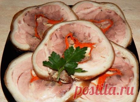 БЮДЖЕТНЫЙ РУЛЕТ ИЗ СВИНОЙ РУЛЬКИ И КУРИНОЙ ГРУДКИ | Шедевры кулинарии | Яндекс Дзен