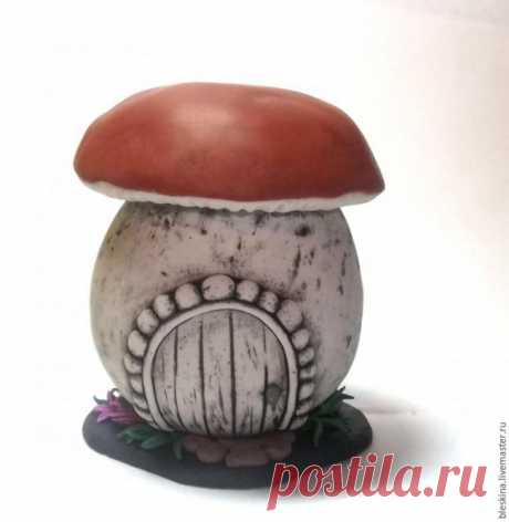 Шкатулка «Грибной домик»