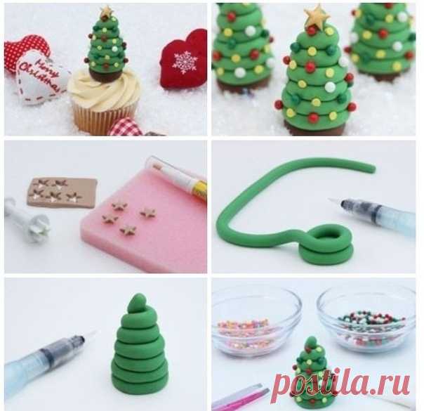 Новогодние фото-уроки по лепке
#сделай_сам #новый_год #идеи@rukodelz