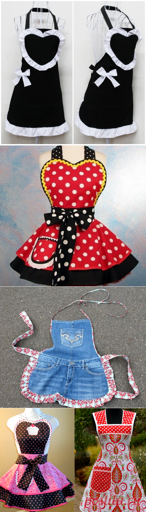 Шьём красивые фартуки