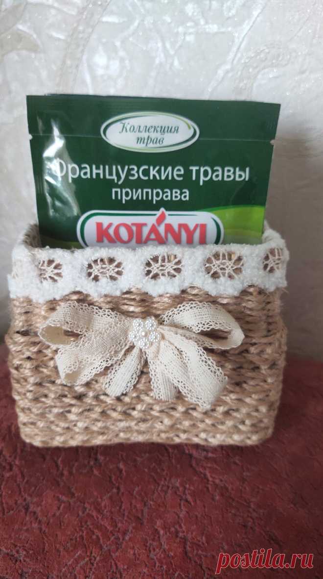Идеи для кухни из джута (МК) Татьяна Орлова - джут | DIY Рукоделие