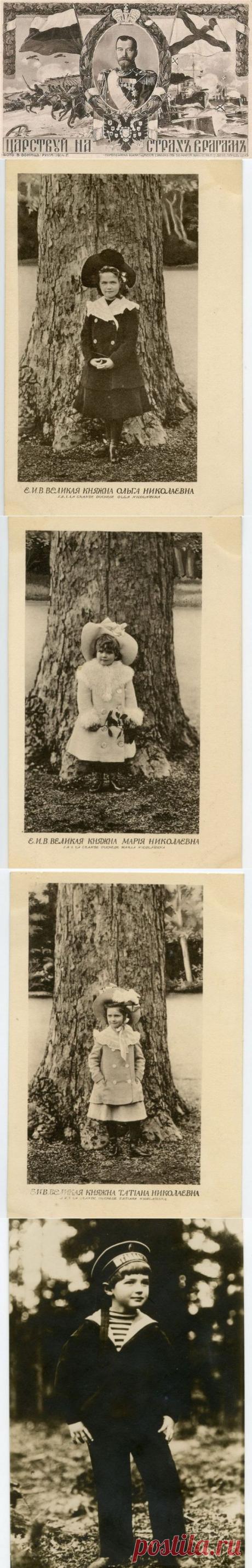 Уникальный альбом с фотографиями царской семьи