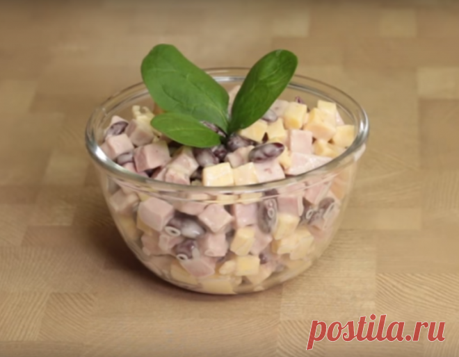 Салат с шикарным вкусом к новогоднему столу - Простые рецепты Овкусе.ру