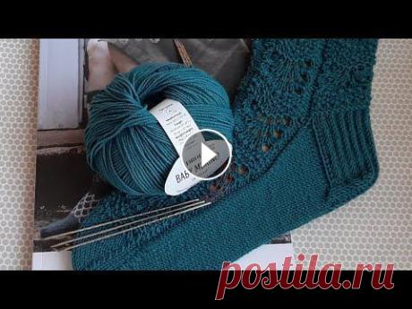Ажурные носки/ СП Носочная коробочка/ 7 пара #ажурныеноски #вязаниеспицами Всем привет! Меня зовут Наталья! В этом видео показываю носки, которые связала в рамках совместного проекта Носочная кор...