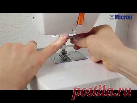 Применение лапки Micron PF-46 для 5 и PF-47 для 7 защипов