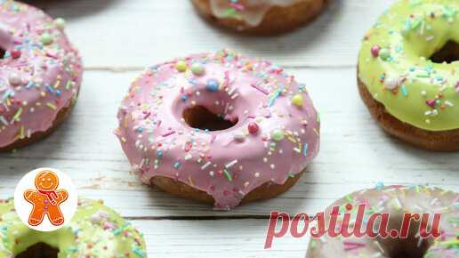 Готовим с Ириной Хлебниковой | Американские пончики Донатс с глазурью ✧ Donuts