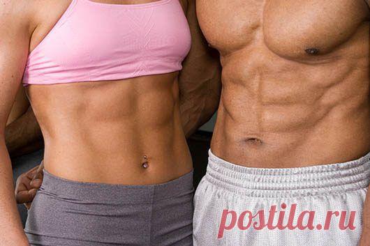 Пресс: лучшее упражнение / Будьте здоровы