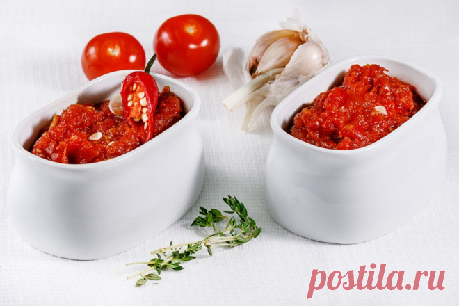 Аджика, лечо и еще 7 вкусных закусок из овощей - Леди Mail.Ru