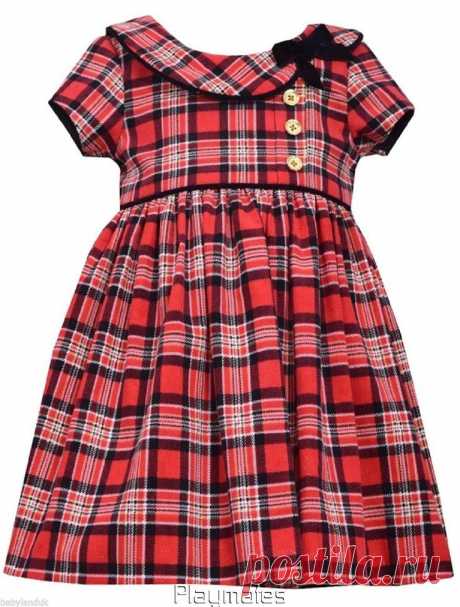 Bonnie Jean Girls Adorable Needlecord Tartan Dress 2-3-4-5-6-6X Years in Vêtements, accessoires, Enfants: vêtements, access., Vêtements filles (2-16 ans) | eBay