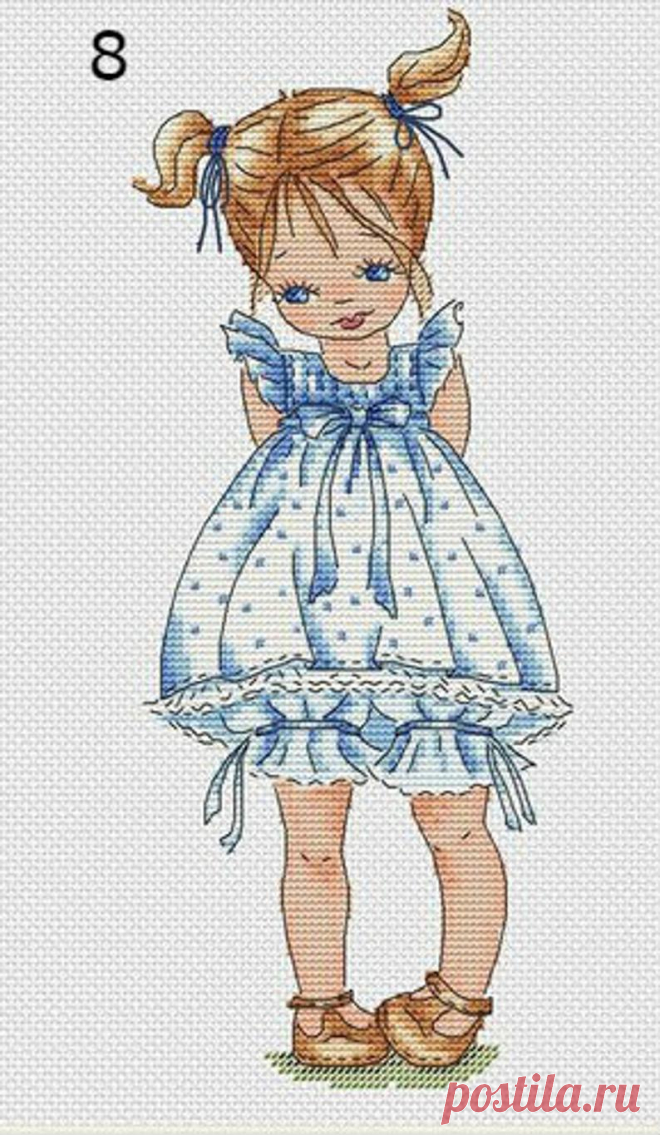9 Charming Vintage Girly Cross Stitch Kits in One Style | Etsy