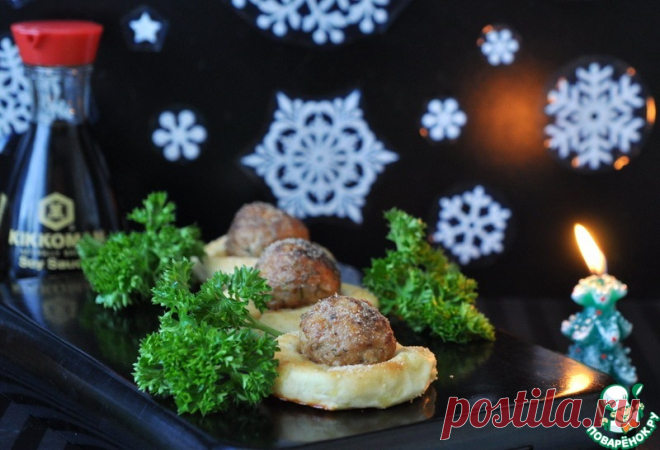 Картофельные гнезда с фрикадельками Кулинарный рецепт