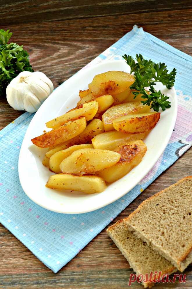 Картофель по-деревенски в мультиварке рецепт с фото пошагово