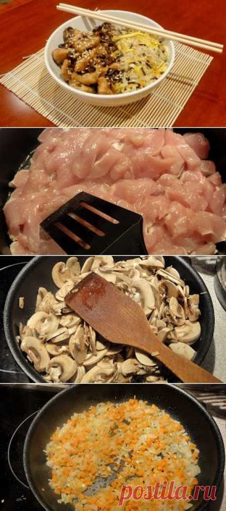Комплимент от ШЕФА: Хибачи с курицей и с соусом Терияки

Для соуса терияки:
Соевый соус – 150 мл