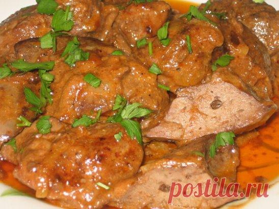Вкусная печень 