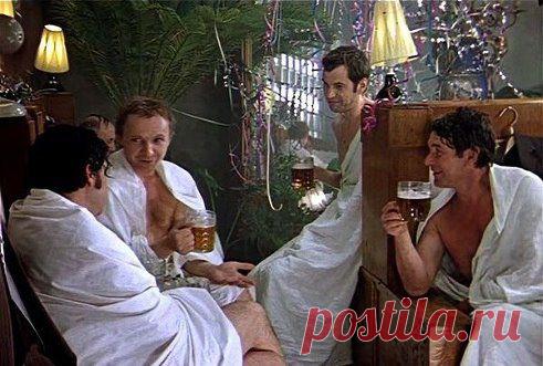 Каждый год 31 декабря мы с друзьями ходим в баню .