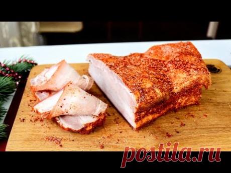 Зачем покупать в магазине, когда можно сделать самому! Простая Грудинка на праздничный стол!