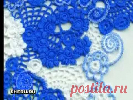 ▶ Кружева от Мирославы Горохович. Вязание крючком. 1 часть - YouTube