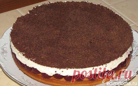 Вишневый пирог "Наслаждение" | Кулинарные рецепты от «Едим дома!»