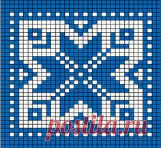 Простейший способ вязания жаккарда без протяжек