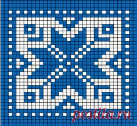 Простейший способ вязания жаккарда без протяжек