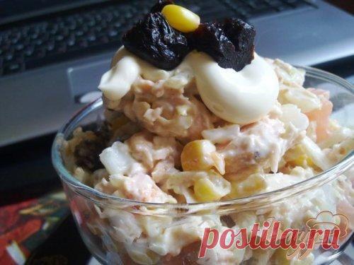 Рыбный салат «Импровизация»