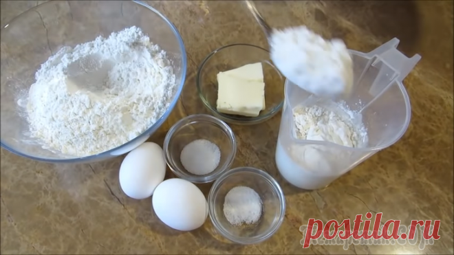 Рогалики с капустой