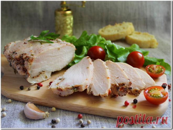 Куриная грудка, томленая в молоке — вкуснятина невероятная Очень вкусно! Ингредиенты: куриные грудки — 1 кгмолоко — 1 литрсушеный розмарин,сушеный чесноксмесь сушеных паприки и помидора,свежемолотый перецсоль Приготовление: Филе промываем и обсушиваем, натираем специями и маринуем пару часов...