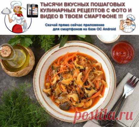 Жареные рапаны с луком и морковью в томатном соусе | Вкусные кулинарные рецепты