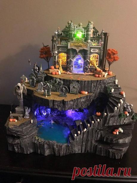 Диорамные интерьерные композиции на Хэллоуин - Planetalsad
