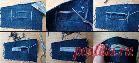 Красиво порезать джинсы: мастер-класс — Сделай сам, идеи для творчества - DIY Ideas